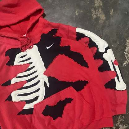 THE 3D RIPPED SKELETON NIKE HOODIE