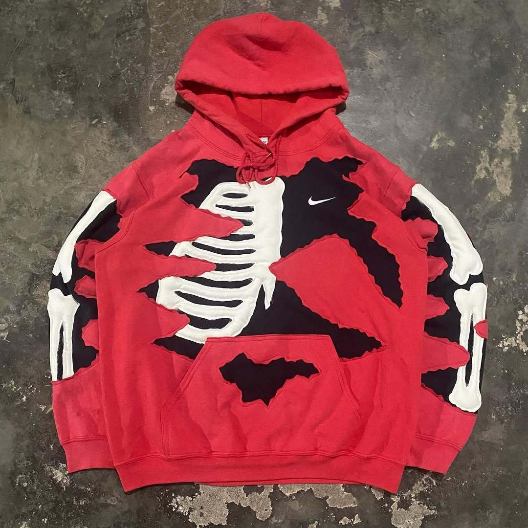 THE 3D RIPPED SKELETON NIKE HOODIE