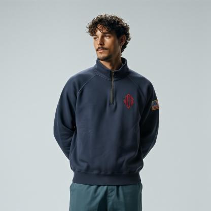 Jeffrey Epstein Quarter Zip Sweater