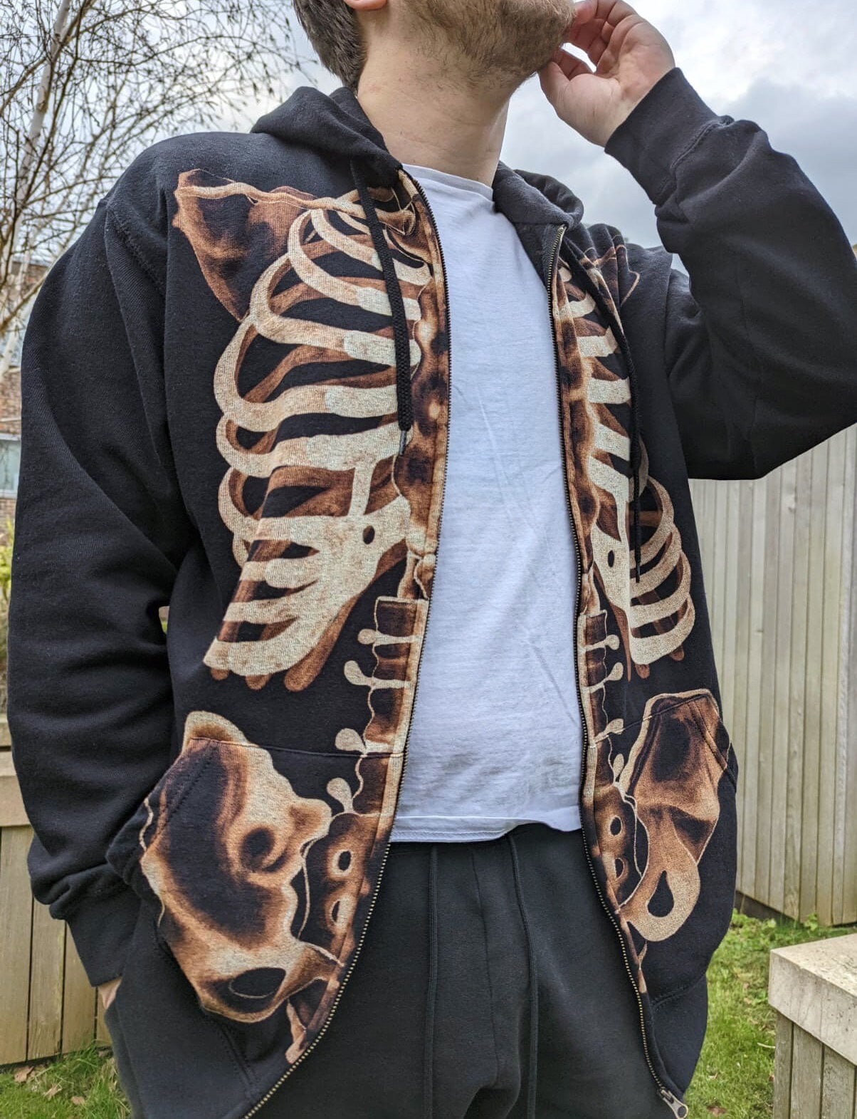 Custom Skeleton Hoodie