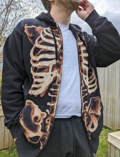 Custom Skeleton Hoodie