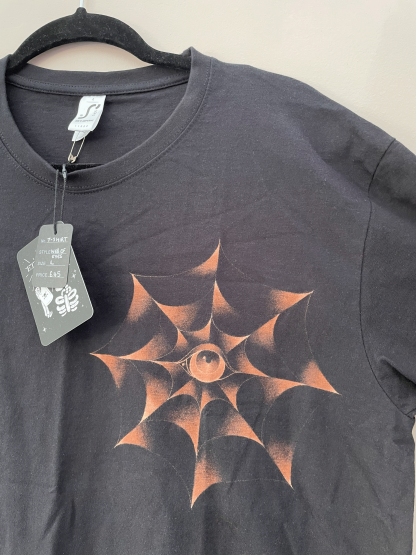 Web of Eyes short sleeve T-shirt Size L