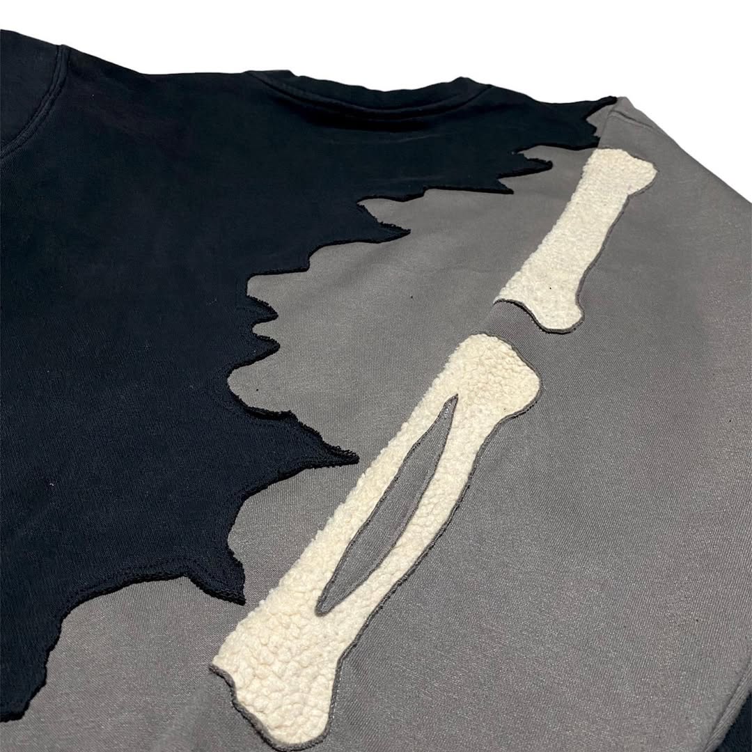 THE NIKE SKELETON TWO TONE SWEATSHIRT 