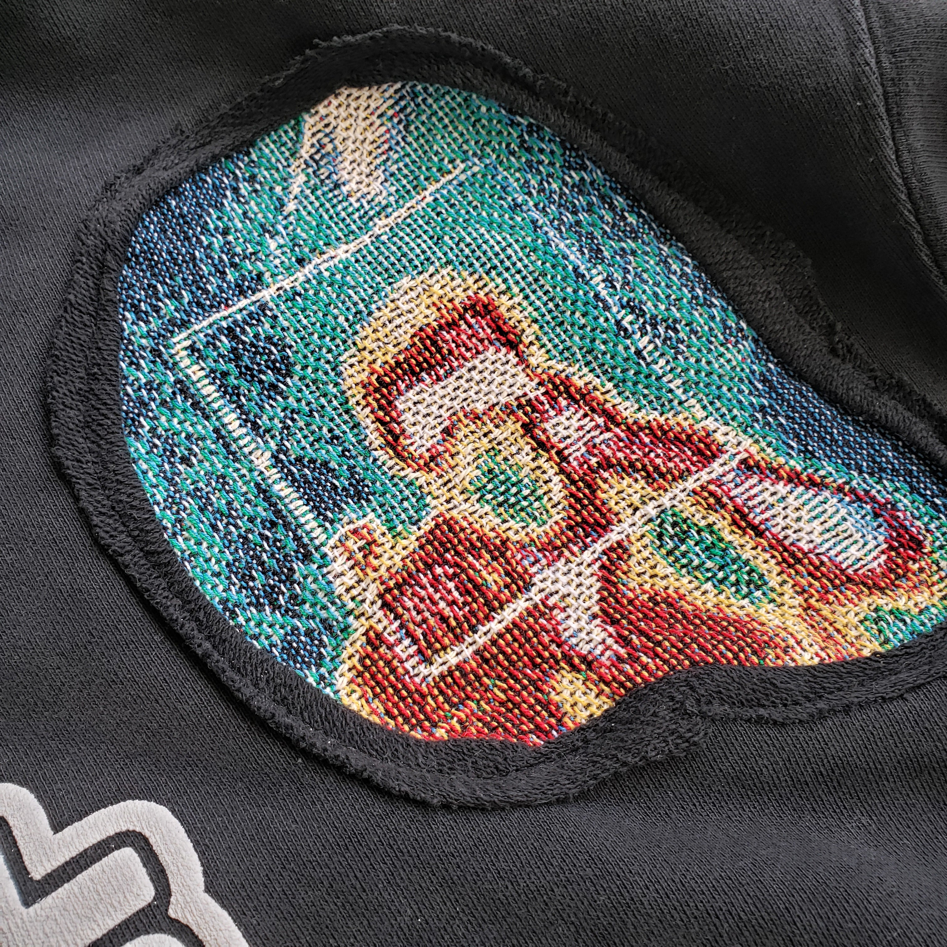 'PHASES' Heavyweight Woven Split Hoodie