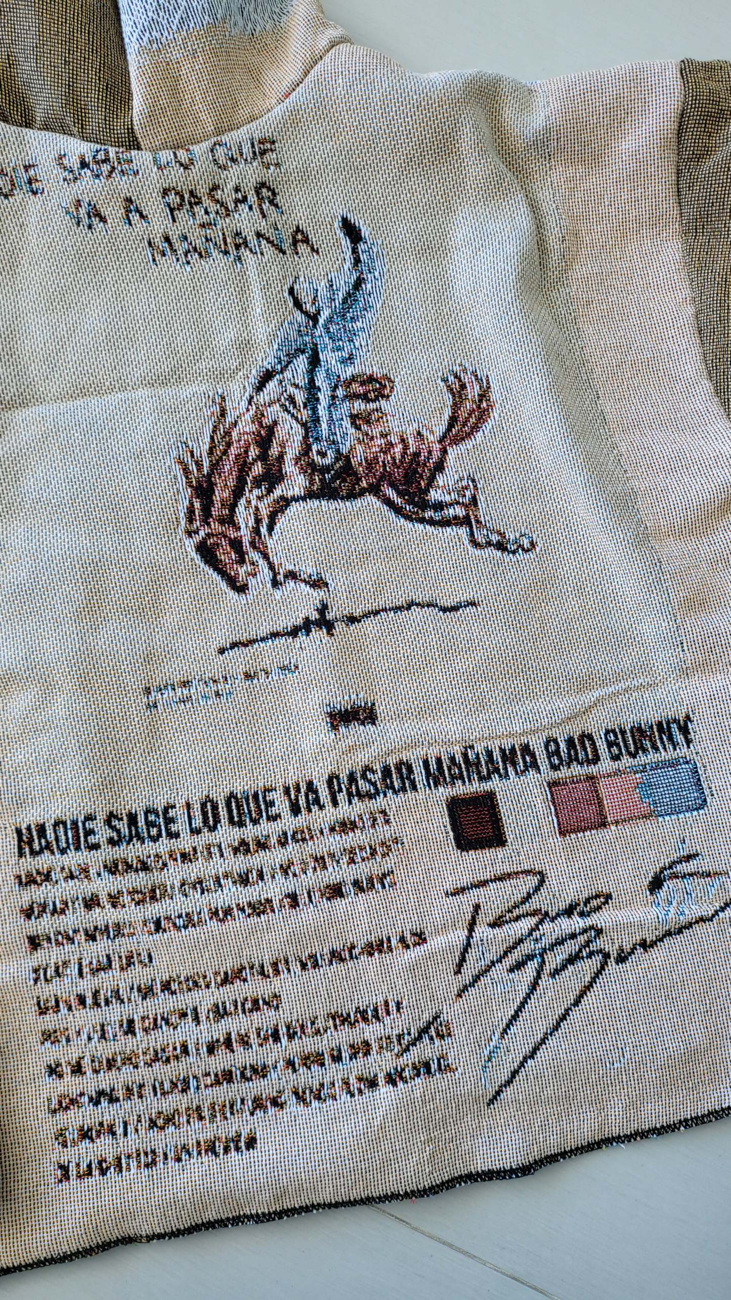 Bad Bunny Full Tapestry Hoodie