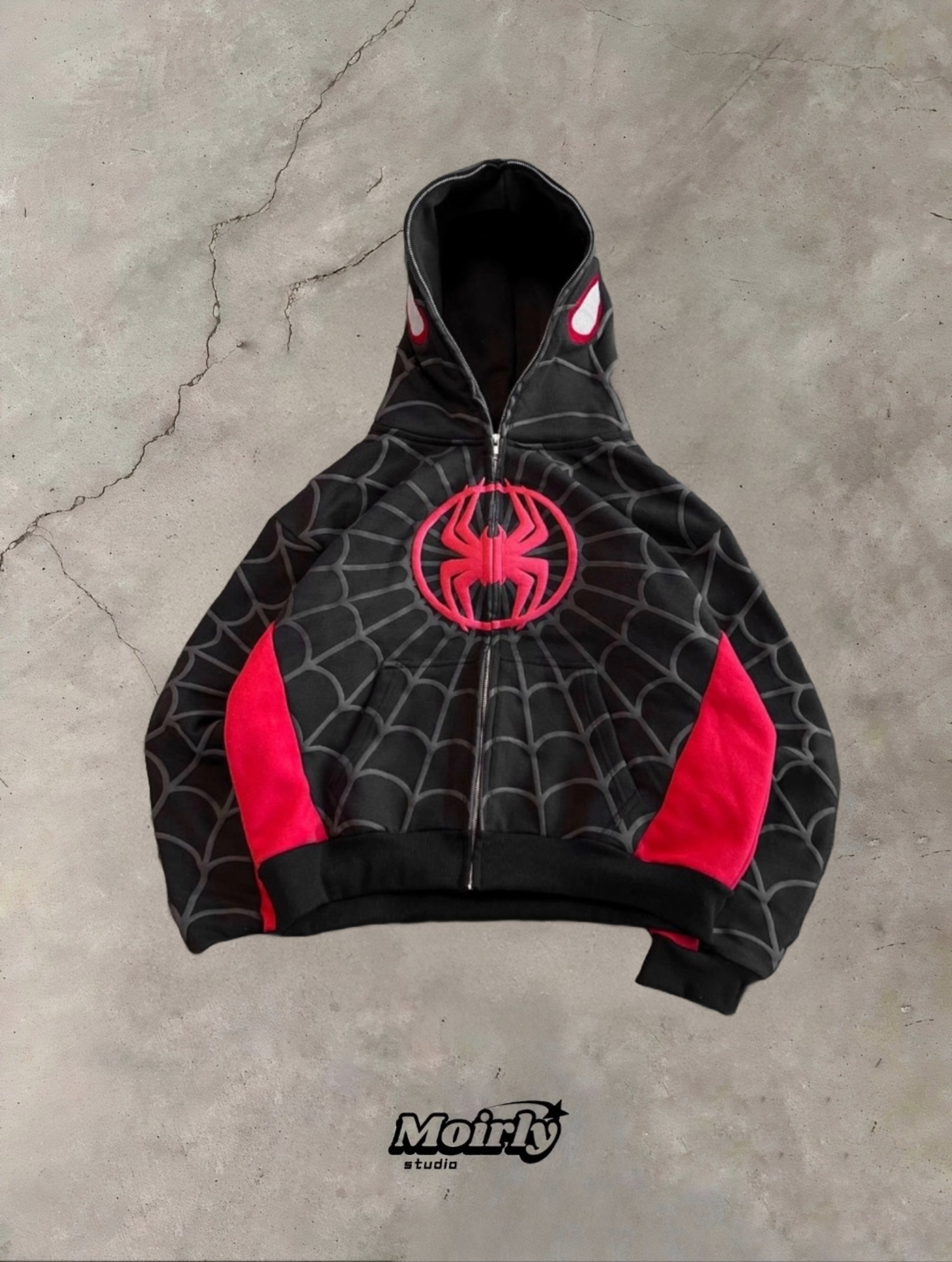 MOIRLY - "SPIDEY" ZIP-UP