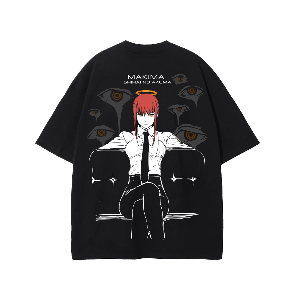 T-Shirt Oversize | Makima 2.0 | Chainsaw Man