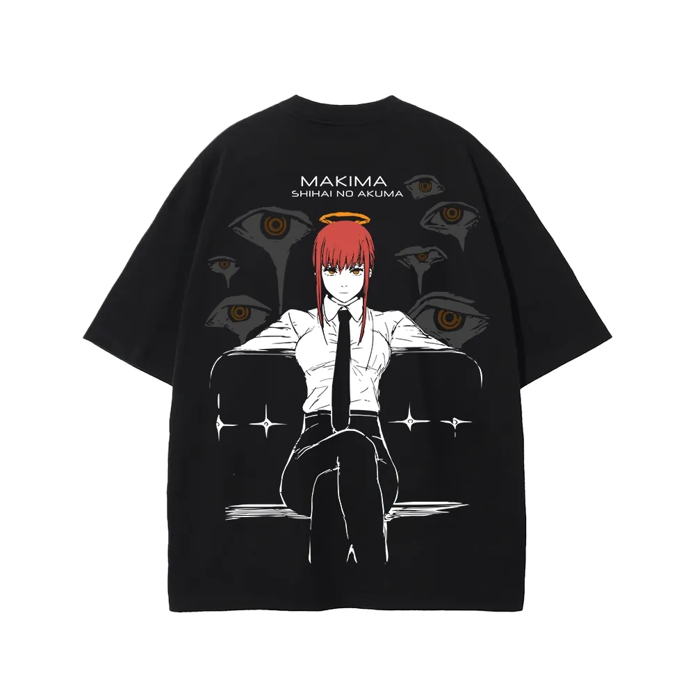 T-Shirt Oversize | Makima 2.0 | Chainsaw Man