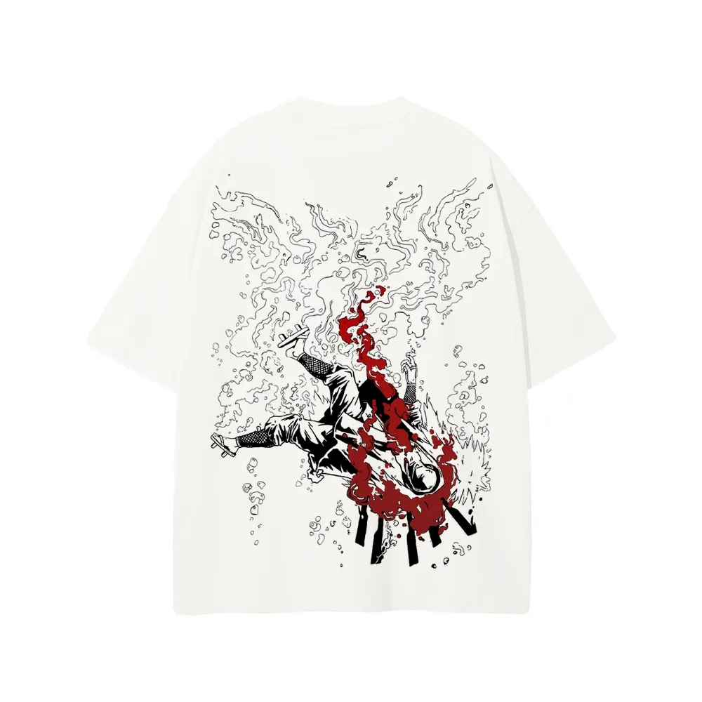 T-Shirt Oversize | Fallen Legend Jiraiya | Naruto