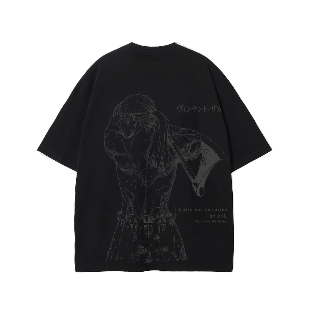 T-Shirt Oversize  | Thorfinn – no enemies | Vinland Saga