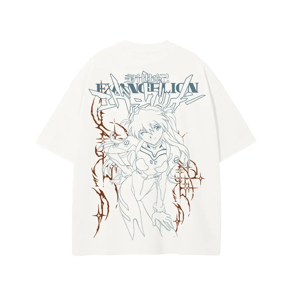 T-Shirt Oversize| Asuka | Evangelion