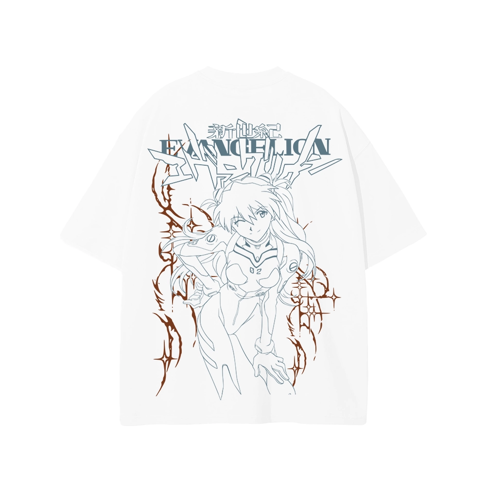 T-Shirt Oversize| Asuka | Evangelion