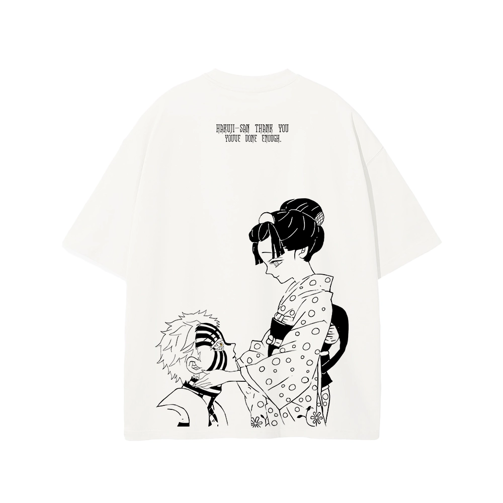 T-Shirt Oversize | Akaza x Koyuki | Demon Slayer