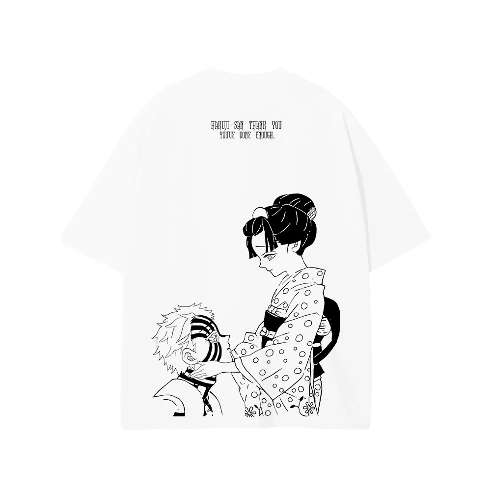 T-Shirt Oversize | Akaza x Koyuki | Demon Slayer