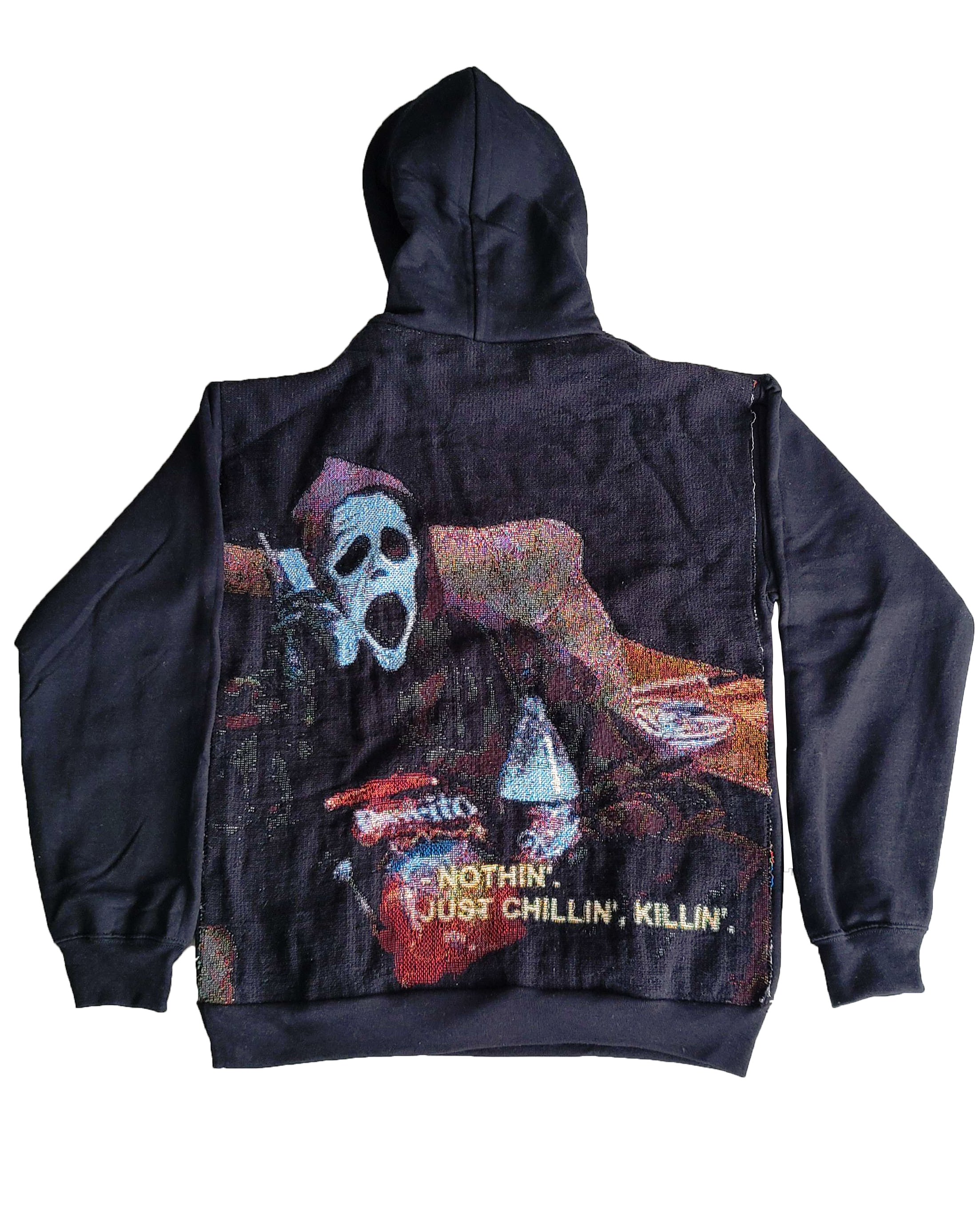 Scream Chillin Killin Tapestry Hoodie