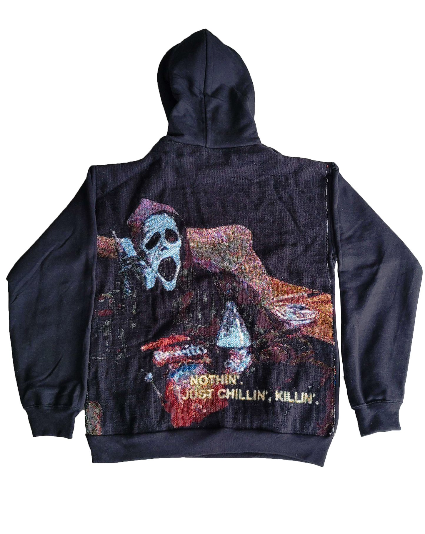 Scream Chillin Killin Tapestry Hoodie