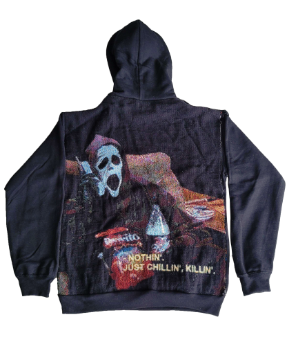 Scream Chillin Killin Tapestry Hoodie
