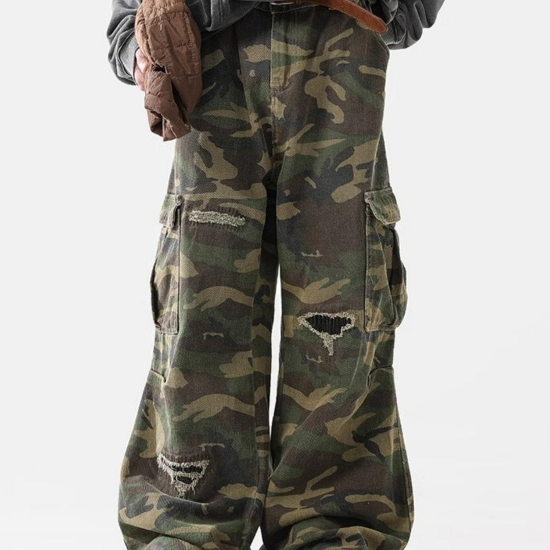 Camo Street Cargo Pants