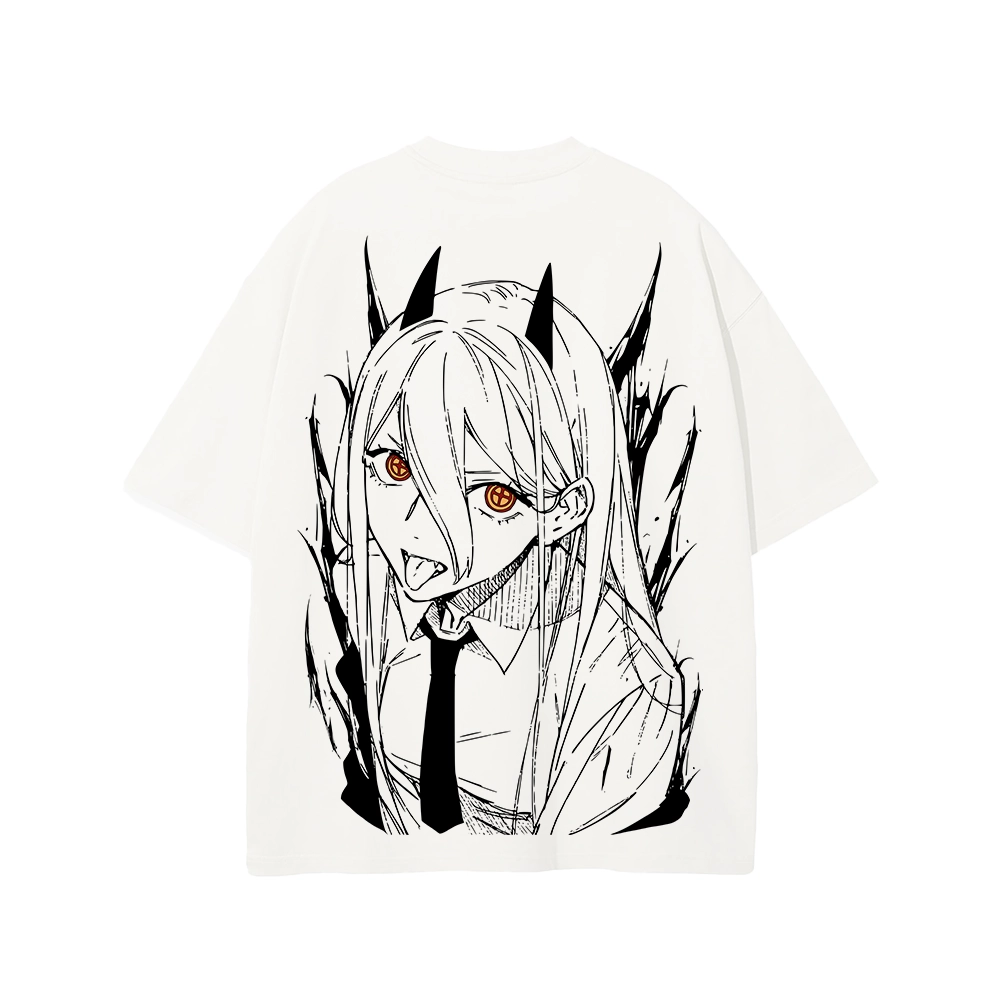 T-Shirt Oversize | Power | Chainsaw Man