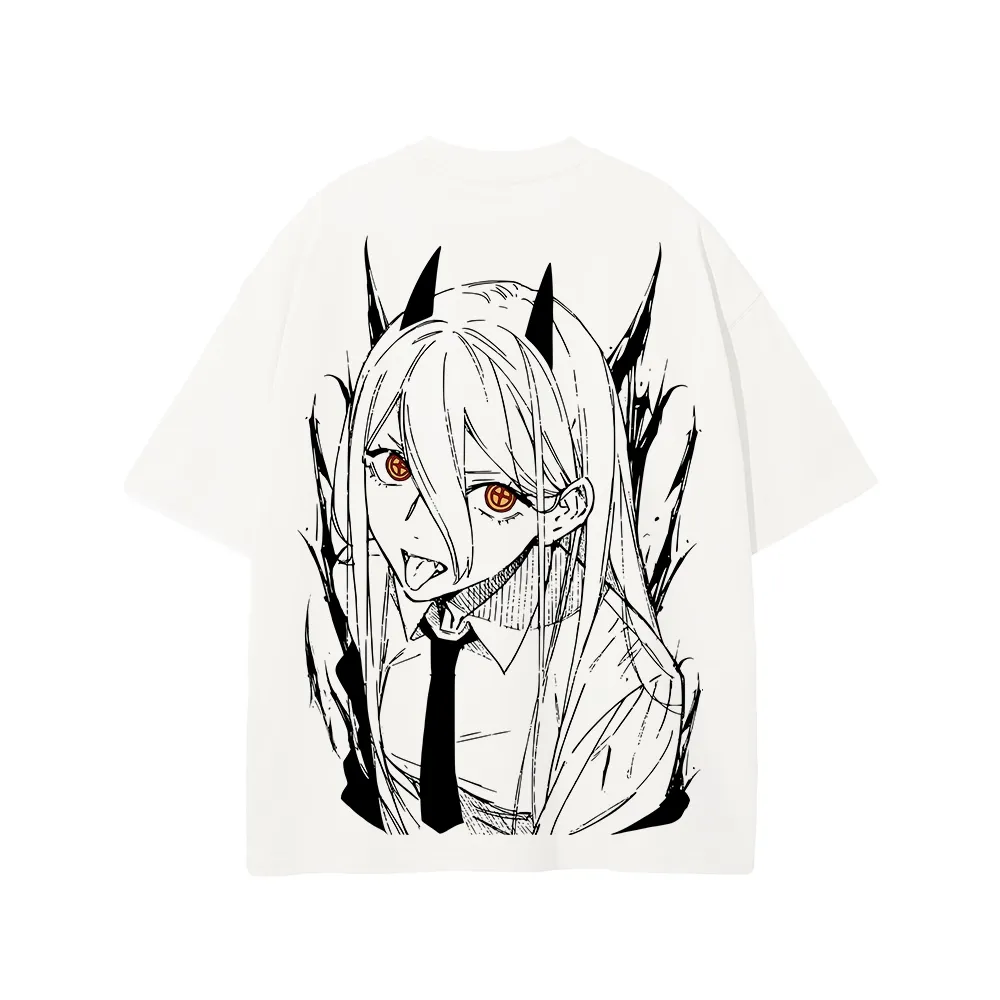T-Shirt Oversize | Power | Chainsaw Man