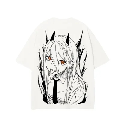 T-Shirt Oversize | Power | Chainsaw Man