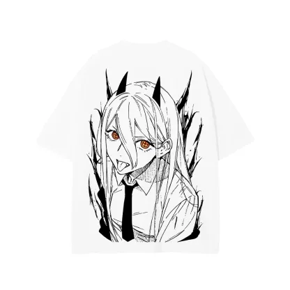 T-Shirt Oversize | Power | Chainsaw Man
