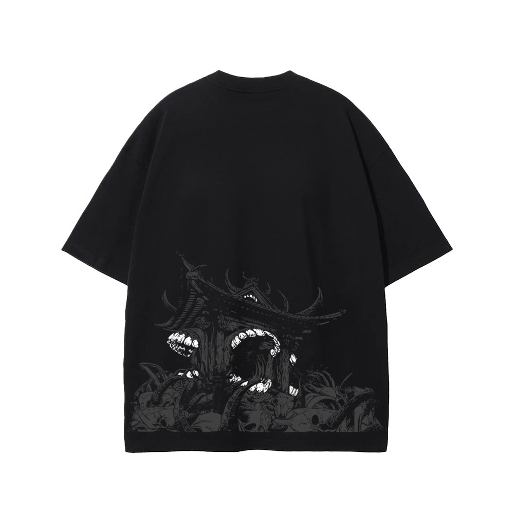 T-Shirt Oversize | Sukuna “Ryōiki Tenkai” | Jujutsu Kaisen