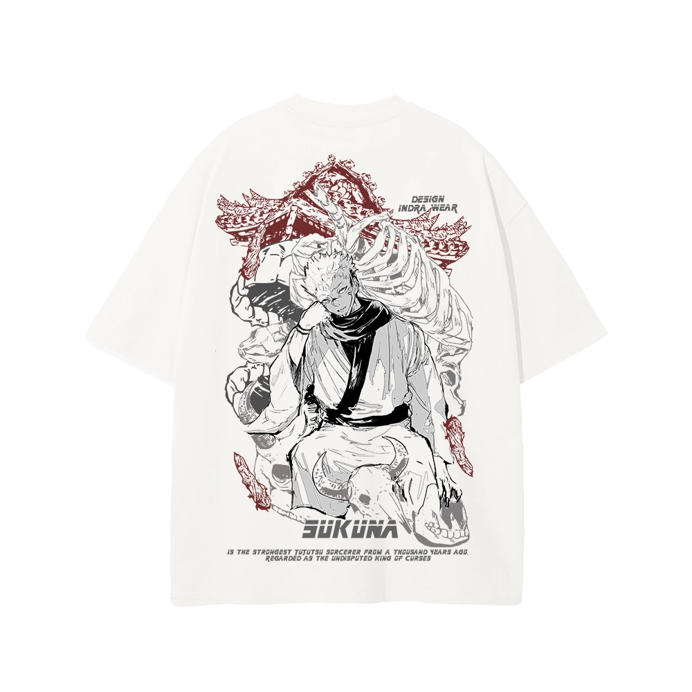 T-Shirt Oversize  | Ryomen Sukuna | Jujutsu Kaisen
