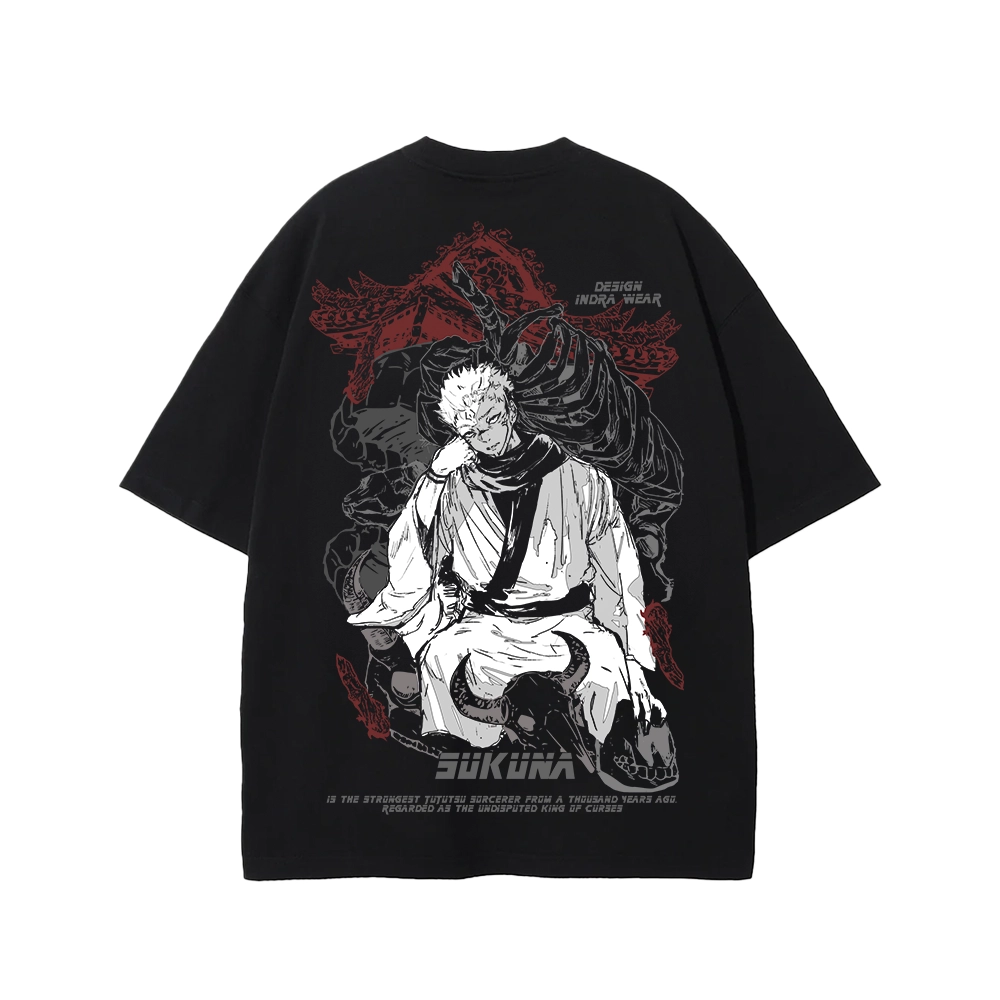 T-Shirt Oversize  | Ryomen Sukuna | Jujutsu Kaisen