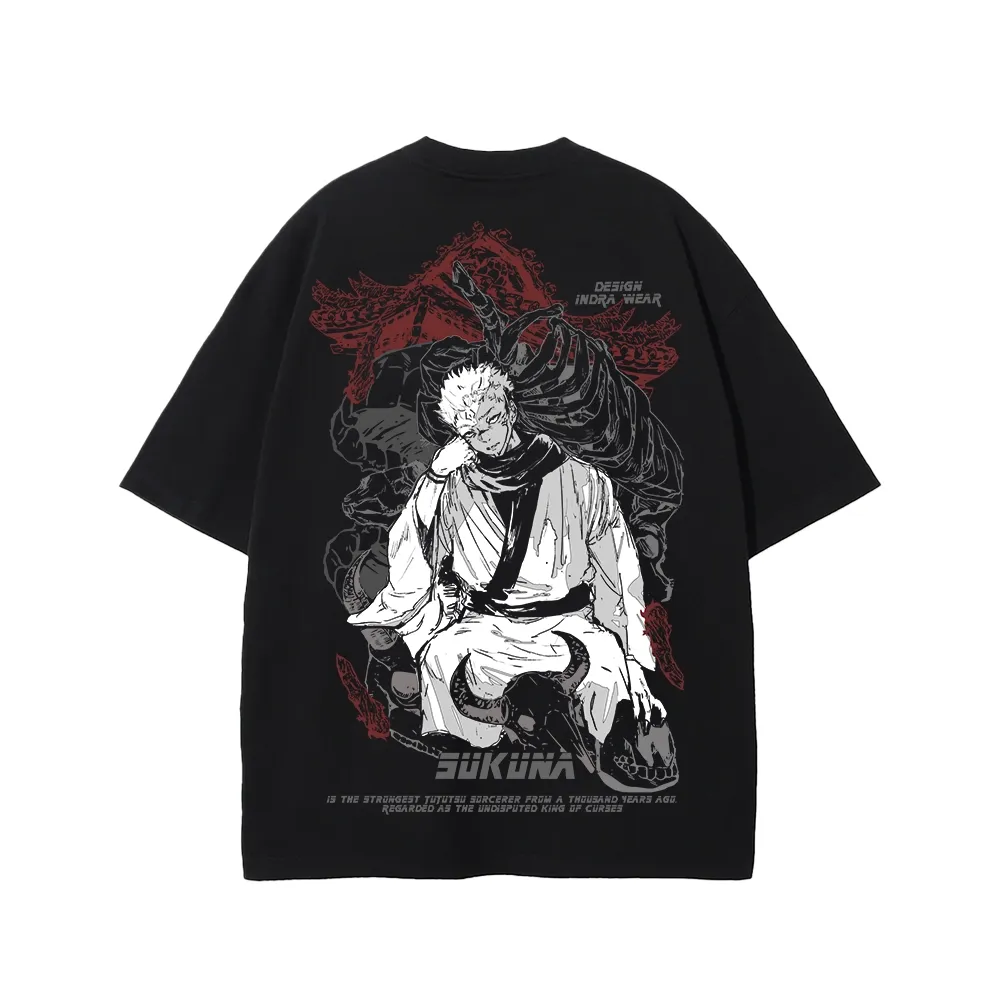 T-Shirt Oversize  | Ryomen Sukuna | Jujutsu Kaisen