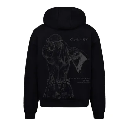 Zip Hoodie | Thorfinn – no enemies | Vinland Saga