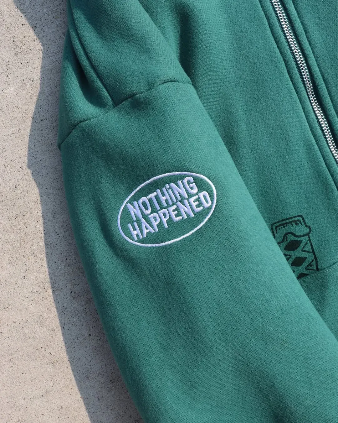 Men's Hoodies High Street Quirky Trendy Skullbone Pattern Embroidered Loose Hooded Sweatshirt Retro Hip-hop Harajuku Men Shirt