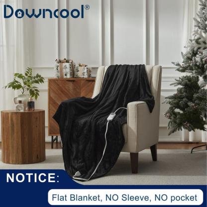 Wearable Heated Blanket – Sleeves, Hood & Foot Pockets