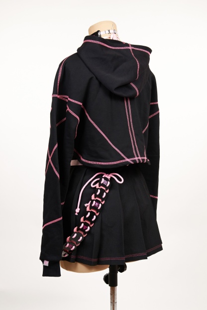 Black Pink Cyber Neko (Full Set)