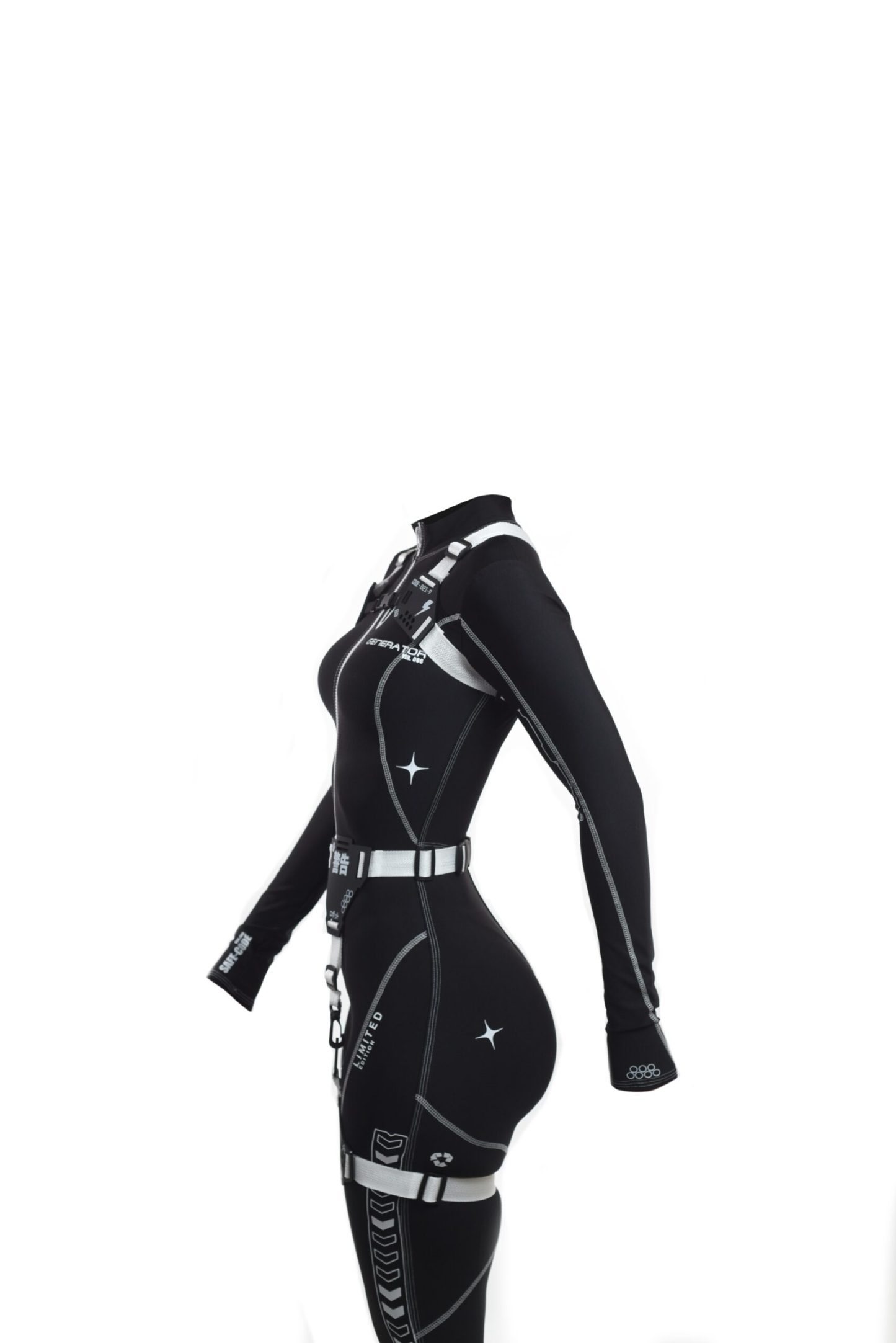 Cyber Black Suit (Suit, HarnessSuite)