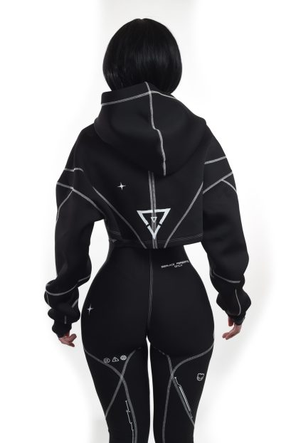 Cyber Black Suit (Suit, Short jacket)
