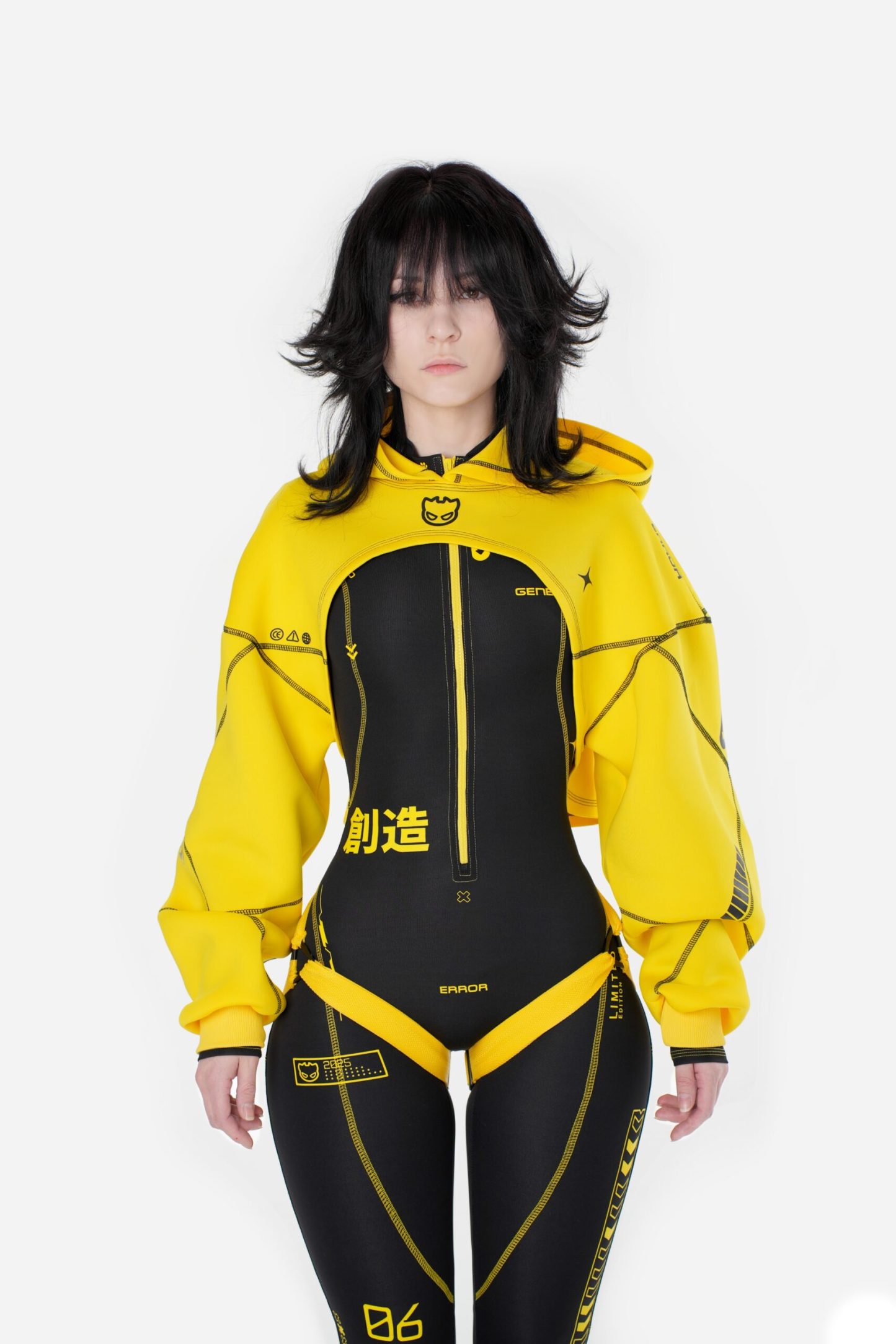 Cyber Black-Yellow Suit (Full Set)