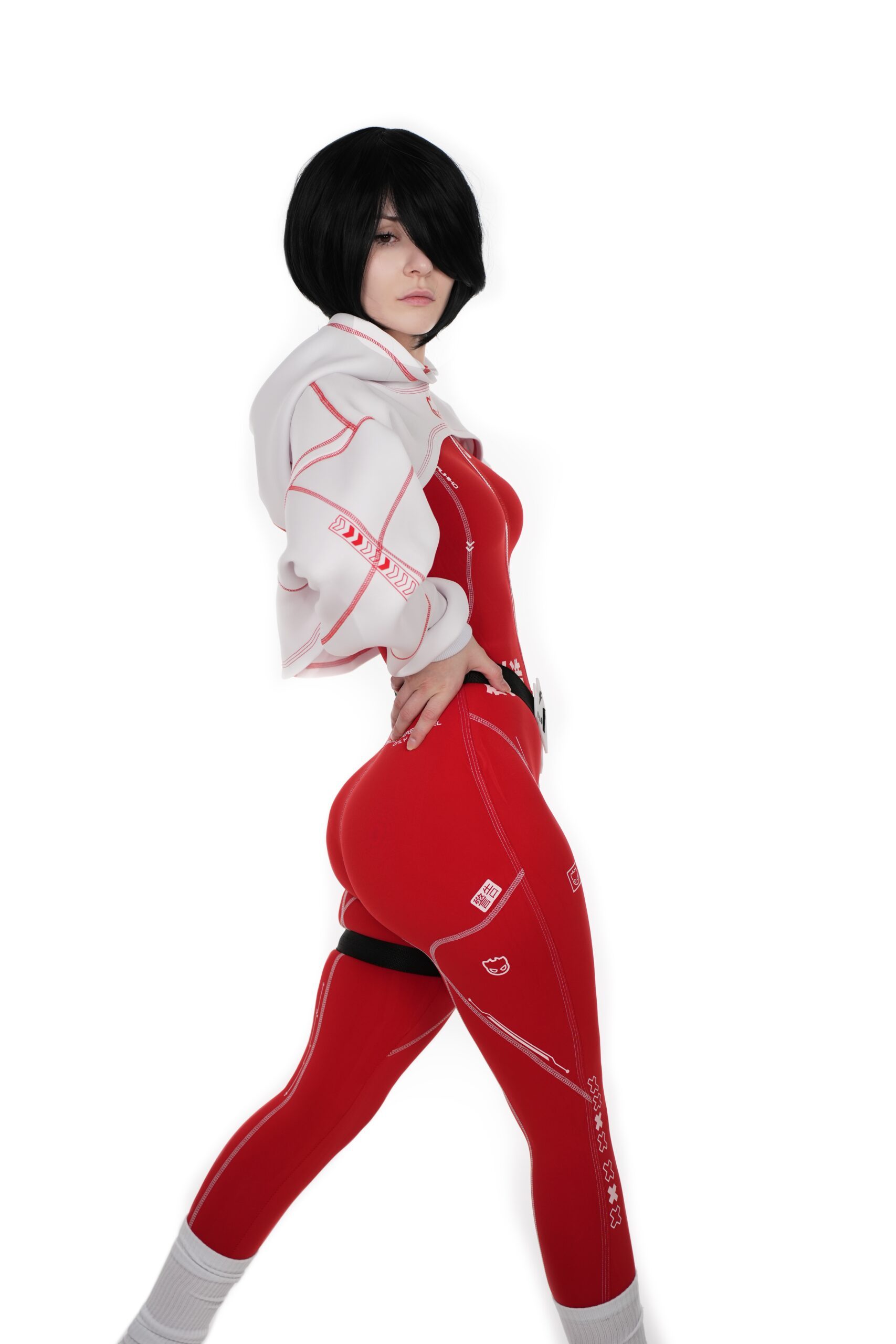 Cyber Red Suit (Full Set)