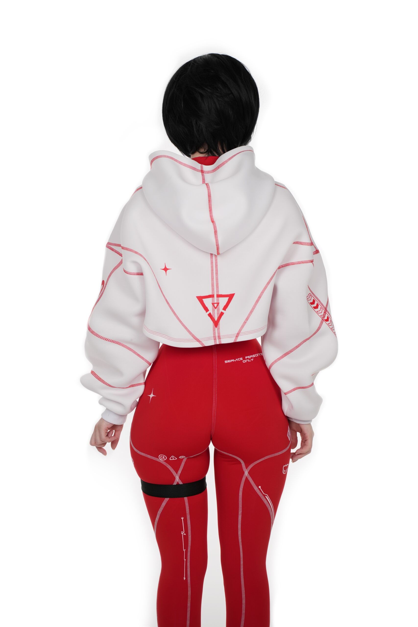 Cyber Red Suit (Full Set)