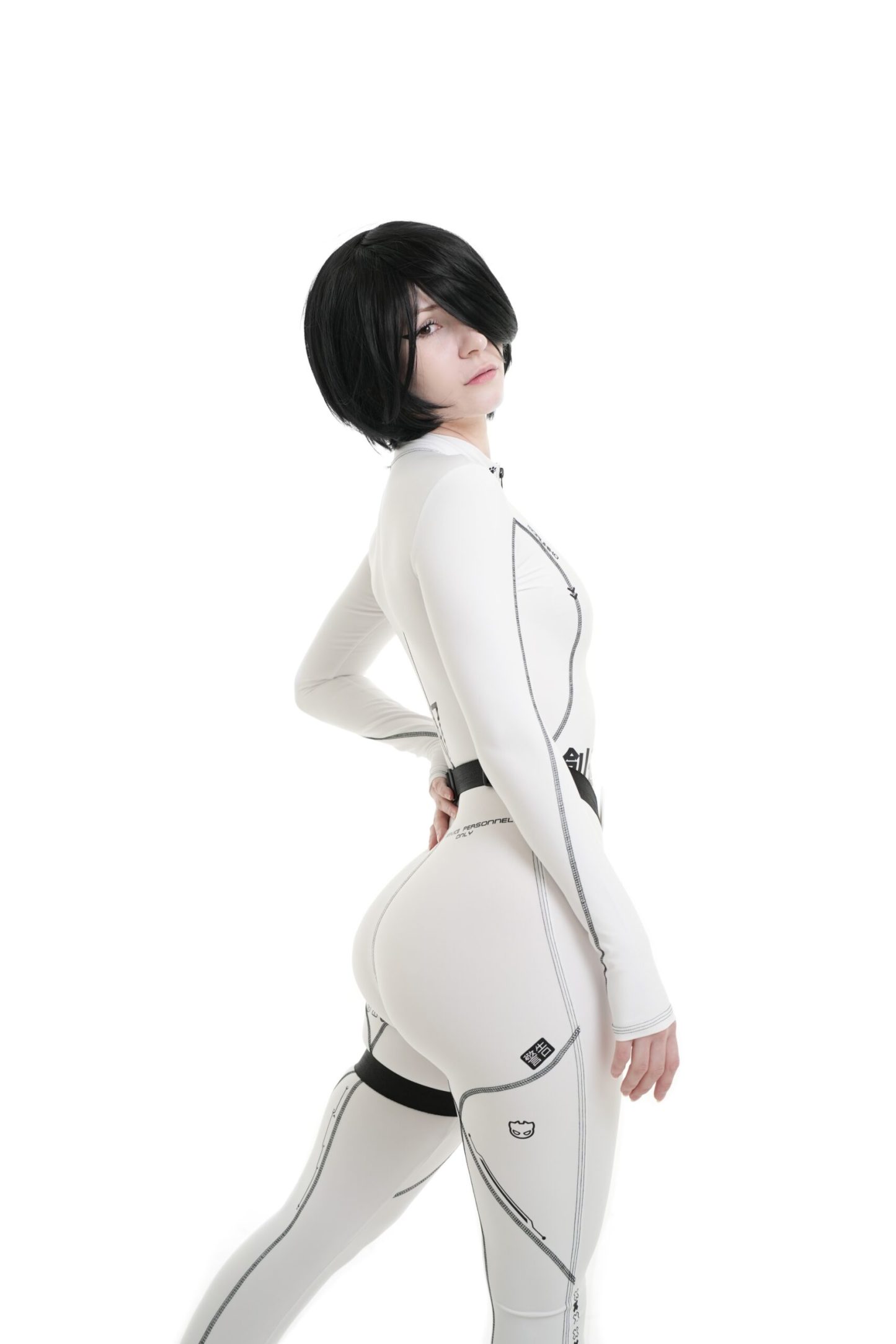 Cyber White Suit (Suit, HarnessSuite)