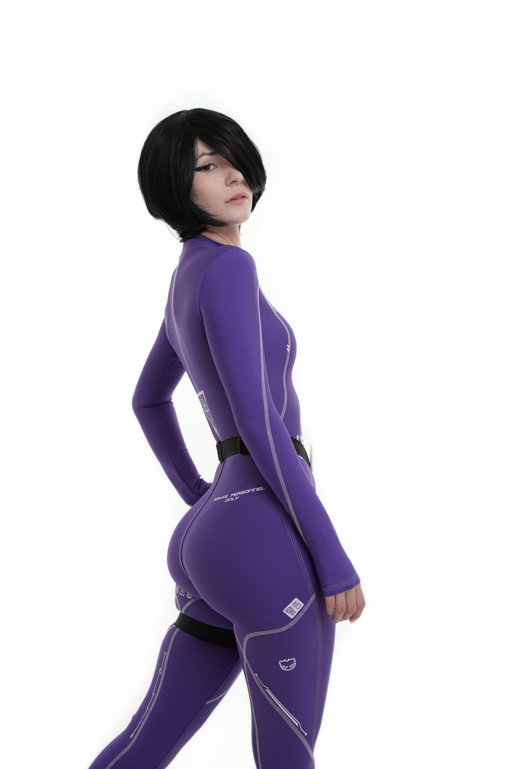 Violet Cyber Suit. Limited Edition(Suit, HarnessSuite)