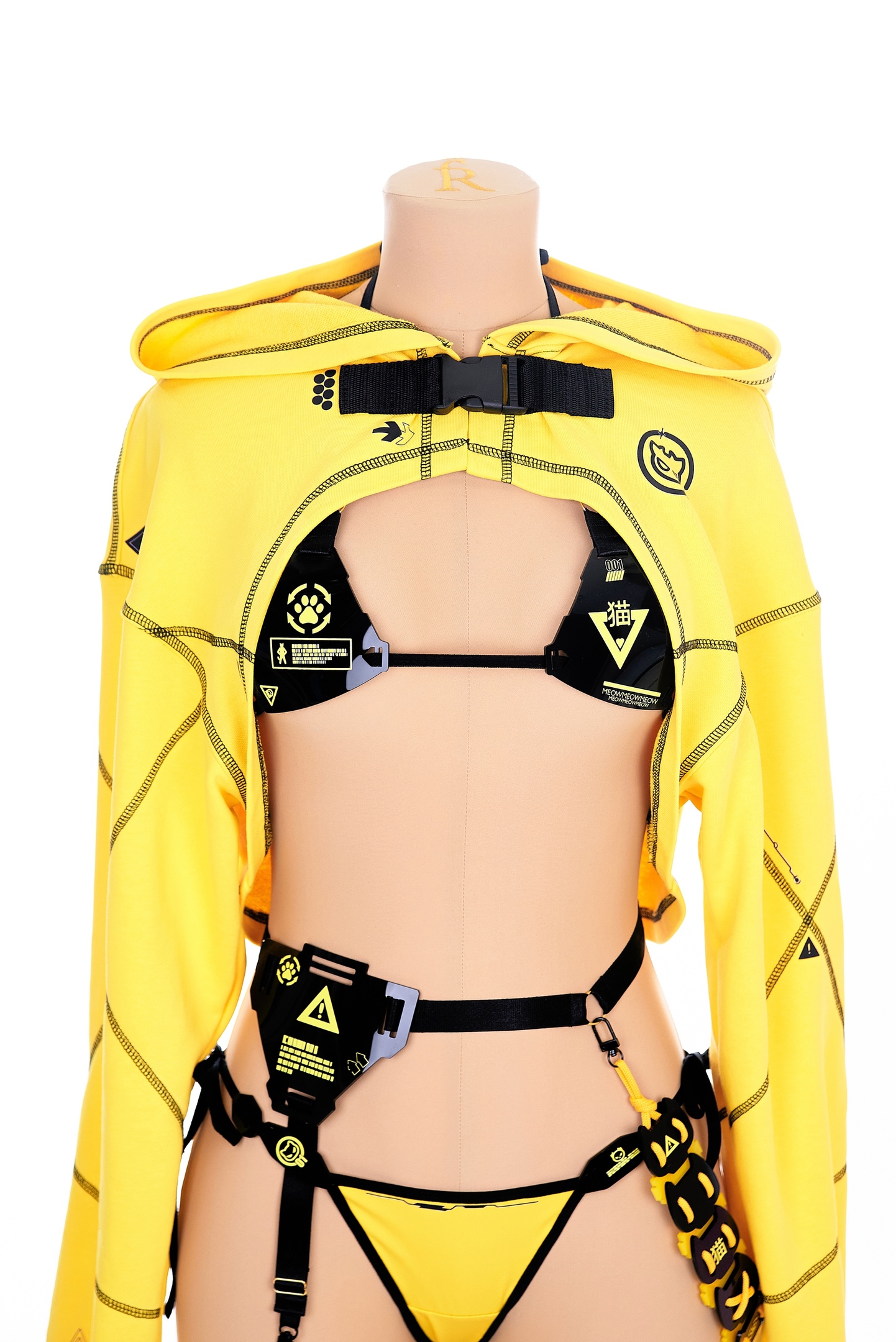 Yellow Cyber Neko (Full Set)