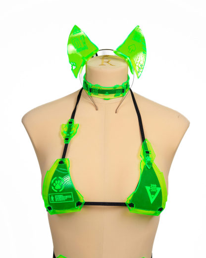 Neon Cyber Neko (Full Set)