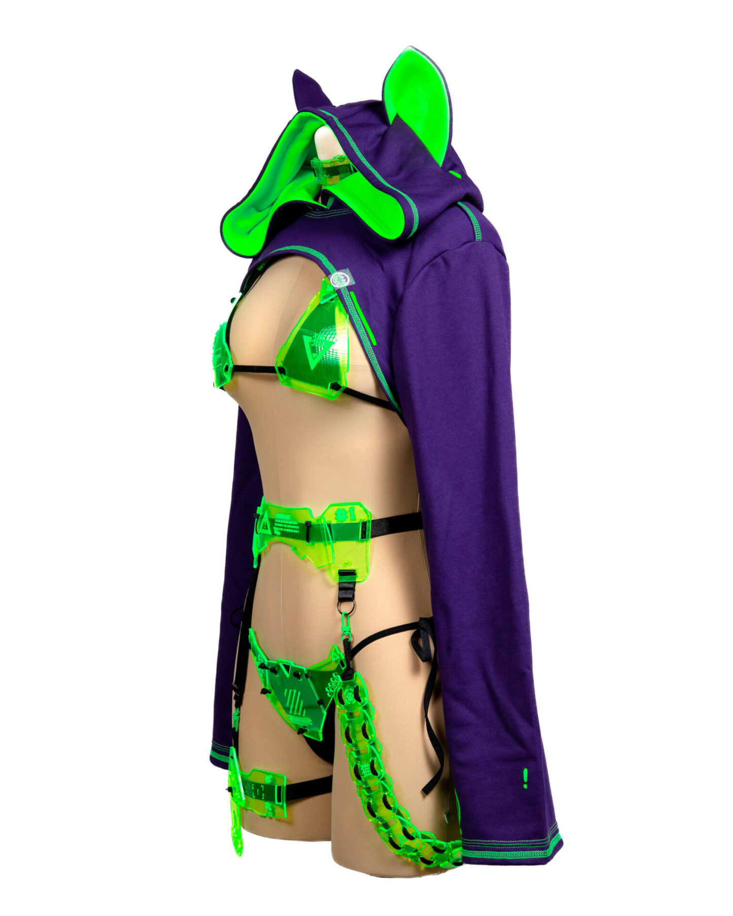 Neon Cyber Neko (Full Set)