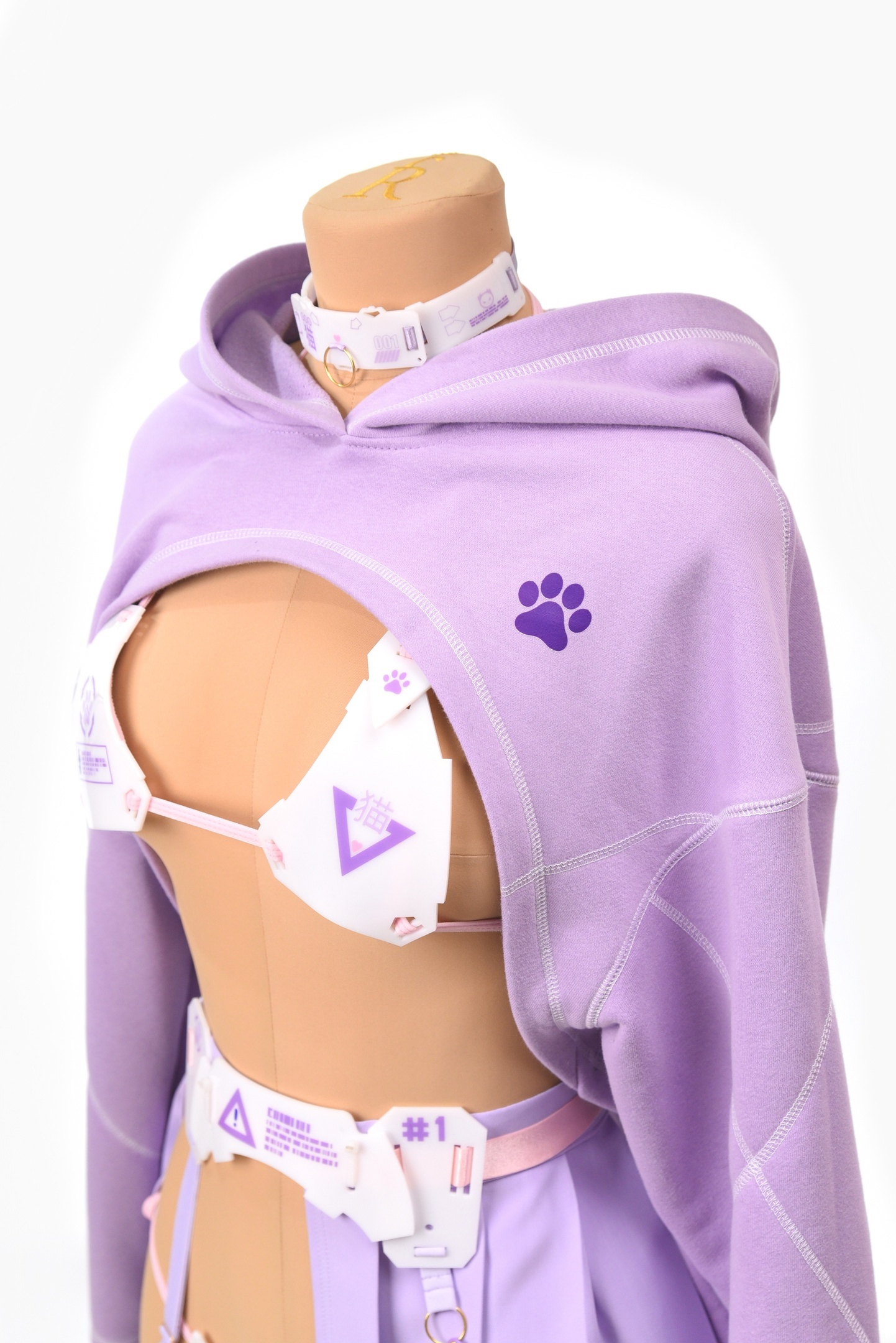 Purple Cyber Neko (Full Set)