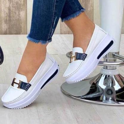 Women's Comfortable Platform Loafers