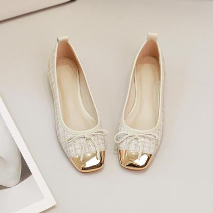 Comfortable Bow Ballet Flats for Women – Soft Flat Shoes for Spring & Summer