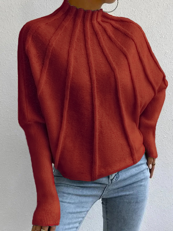 🎄Christmas Clearance🔥 2024 Women's Casual Bat Sleeve Pullover Sweater