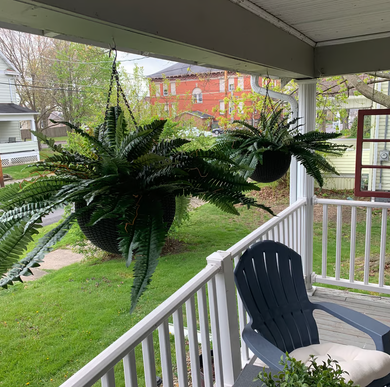 🔥 On Sale Only Today 🌱 UV Resistant Ferns Artificial Plants Large for Planters, Office & Home Decor, Outdoor & Indoor