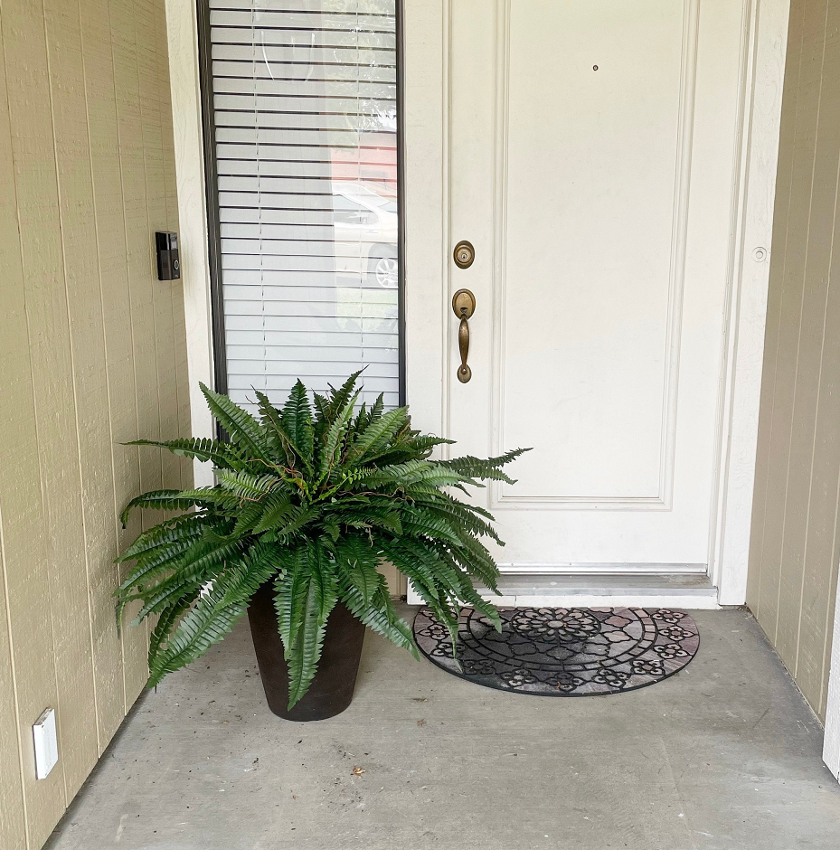 🔥 On Sale Only Today 🌱 UV Resistant Ferns Artificial Plants Large for Planters, Office & Home Decor, Outdoor & Indoor